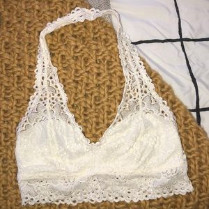 American Eagle white bralette